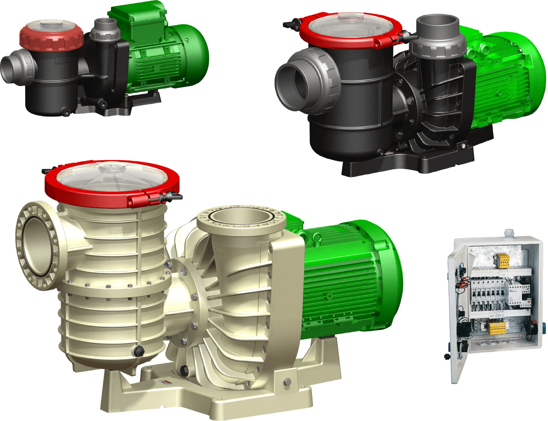 Nozbart® Pompalar | Havuz, Spa ve Endüstriyel Sistemler İçin Yüksek Verimli Pompalar